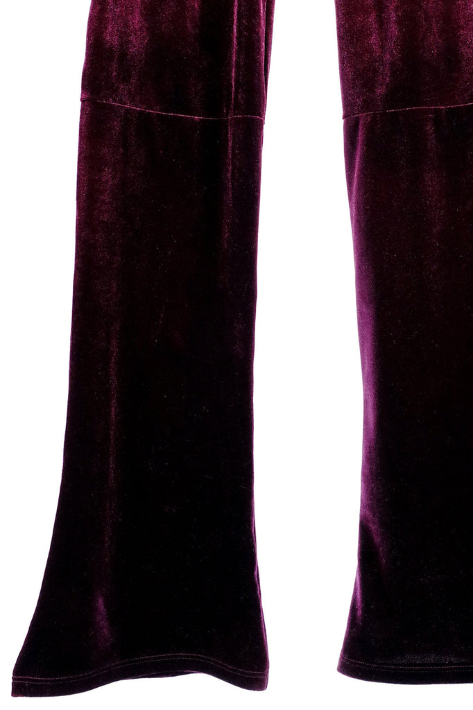Mod. 13C - Velvet Flare Trouser