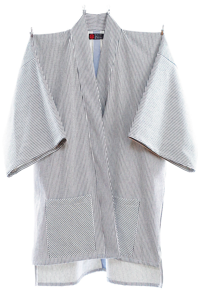 Mod. 14 - Pinstripe Denim Kimono