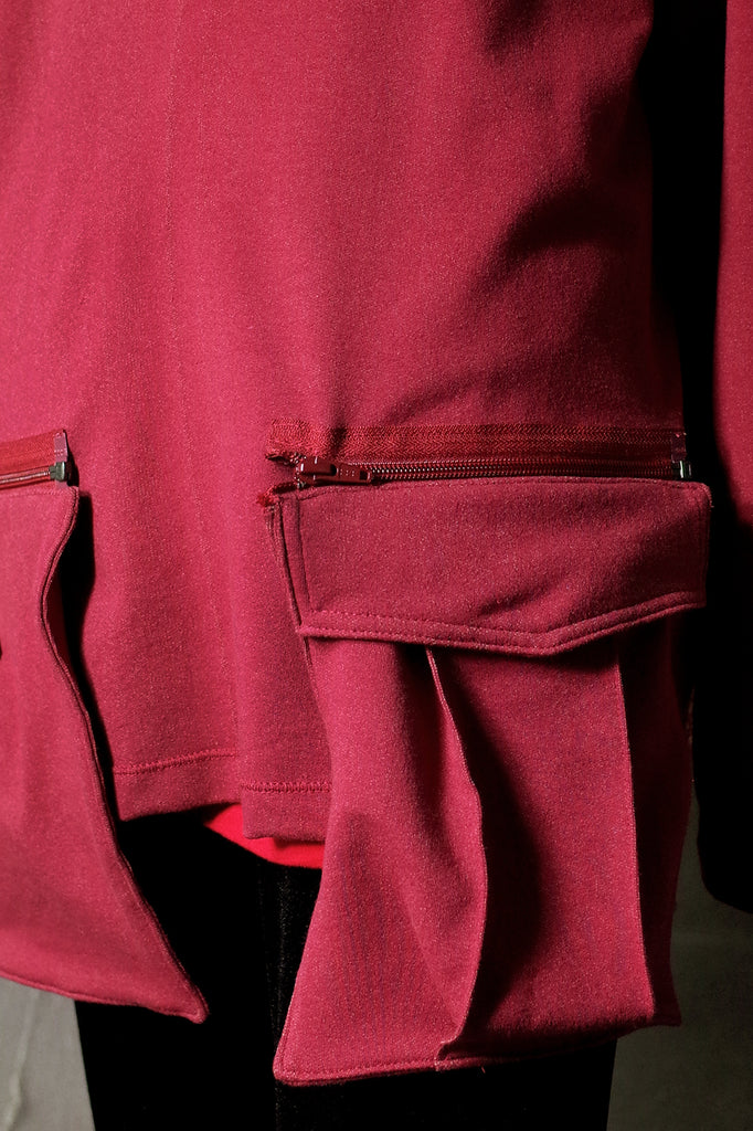 Mod. 17C - Sweater w/ Zip-Off Pockets