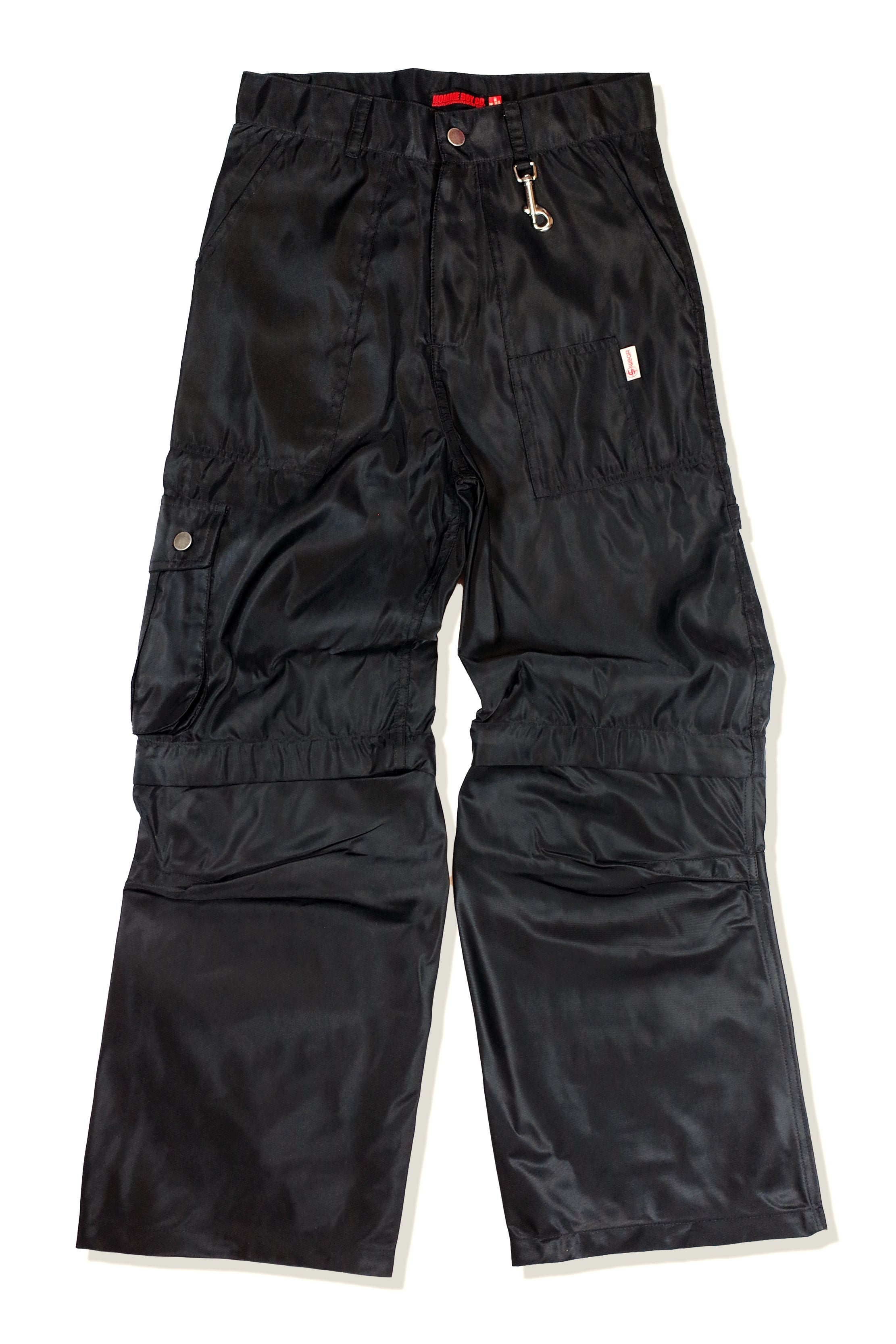 BOY HOMME Nylon Pants - Col. Mod. 11 23 – Black Cargo