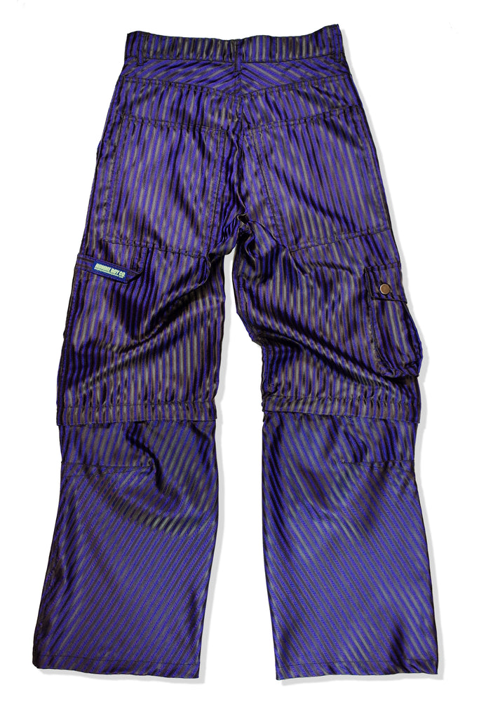 Mod. 23 Col. 7 - Purple Stripe Cargo Pants