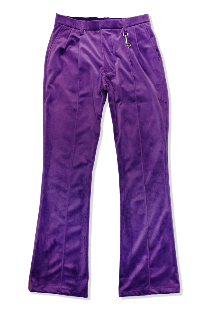 Mod. 26 Col. 4/5 - Green/Purple Flared Trousers