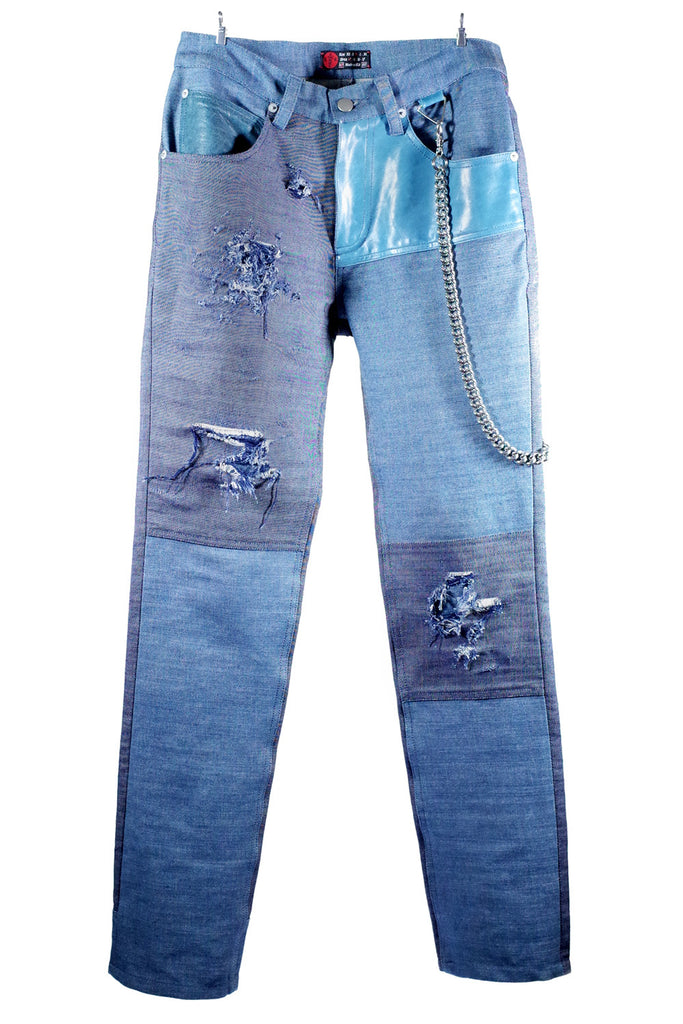 Mod. 8B Col. 1 - Blue Contrast Jeans